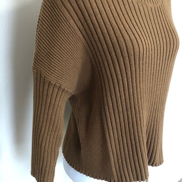 Cabi Luna Pullover Sweater Boxy Brown - Picture 5 of 5